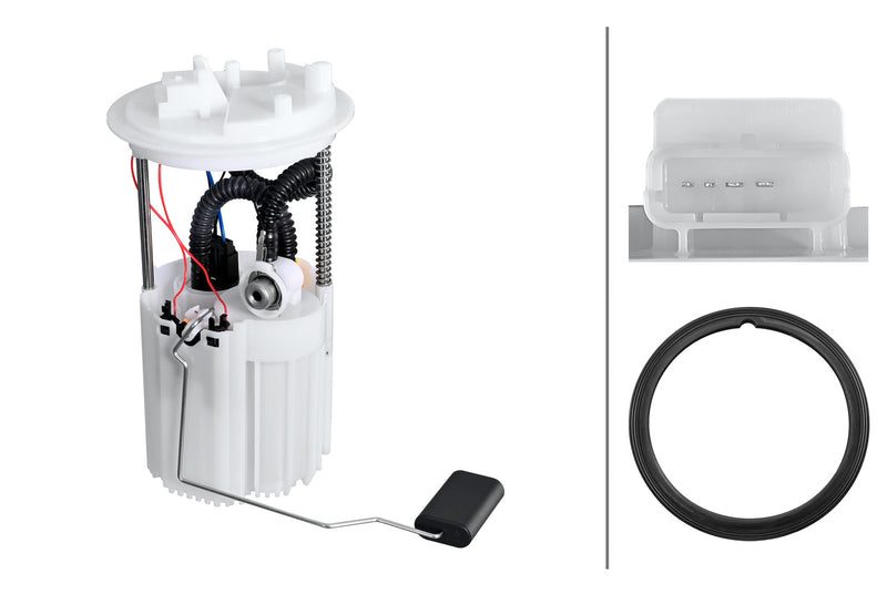 HELLA 8TF 358 306-801 Fuel Feed Unit - Electric - 4-pin connector