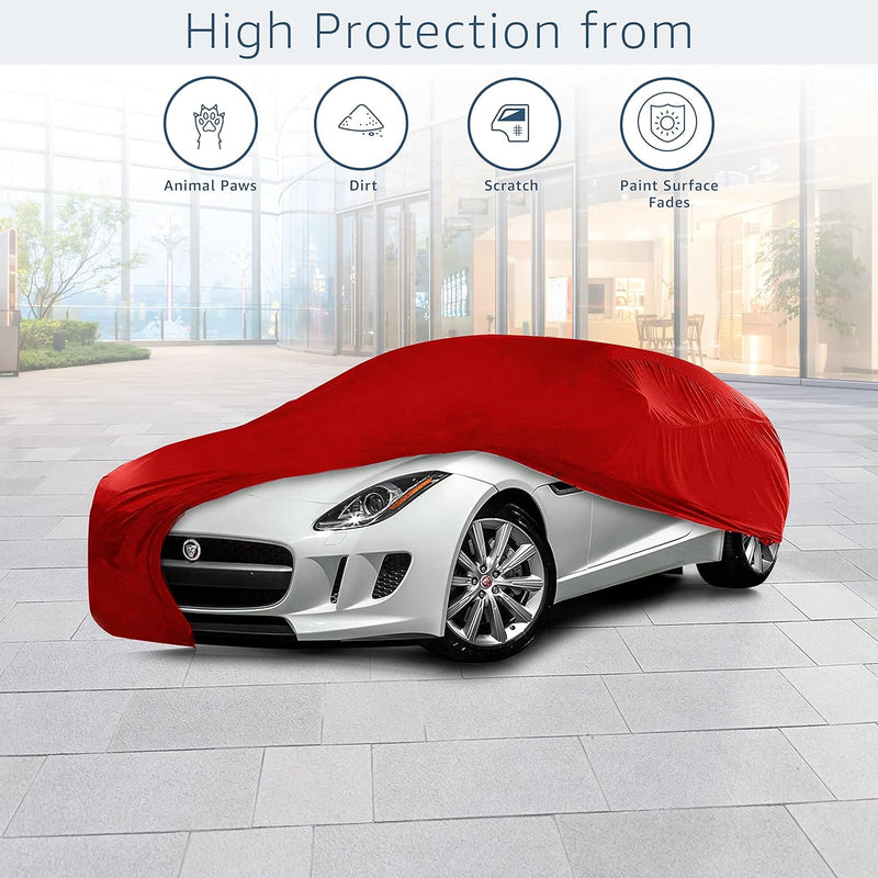 Indoor Car Cover Medium (Red)