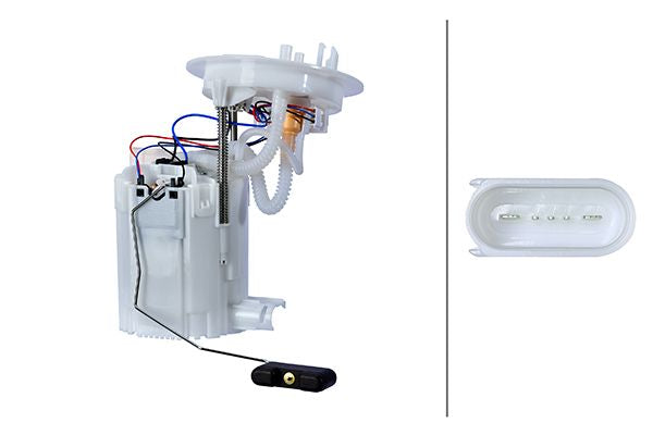 HELLA 8TF 358 303-891 Fuel Feed Unit - Electric - 4-pin connector