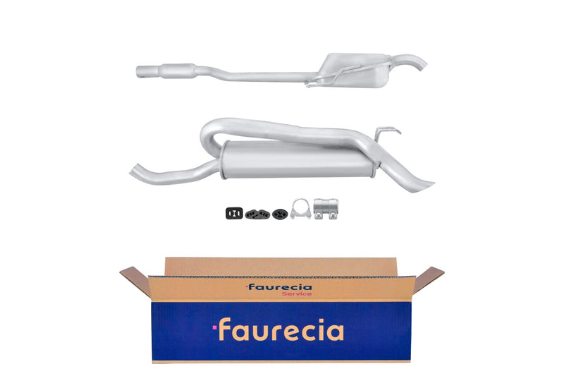 FAURECIA 8LD 366 031-571 Rear Muffler - Easy2Fit® Kit - fits LANCIA DELTA II