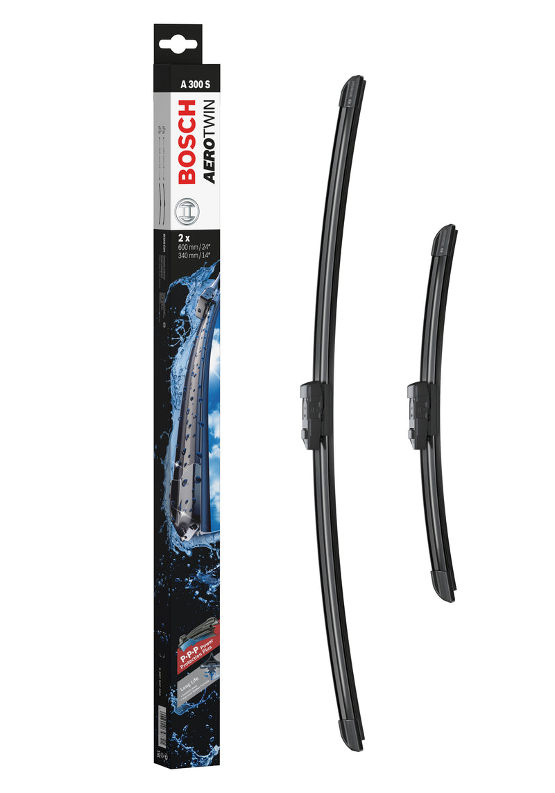 Bosch Aerotwin Front Wiper Blade Set - 600/340mm - A300S