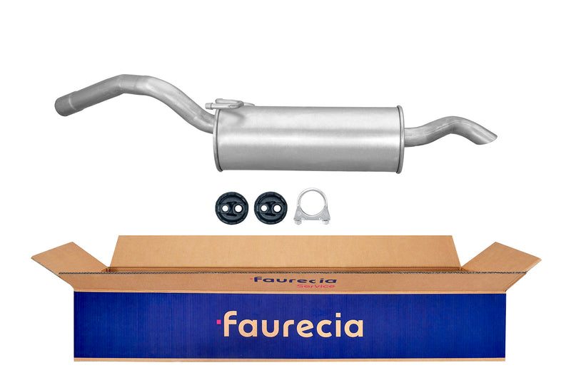 FAURECIA 8LD 366 030-661 Rear Muffler - Easy2Fit® Kit - fits OPEL VECTRA B