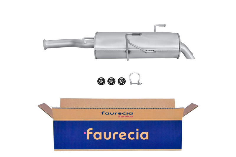 FAURECIA 8LD 366 033-331 Rear Muffler - Easy2Fit® Kit - fits MERCEDES-BENZ C-CLASS T-Model (S202)