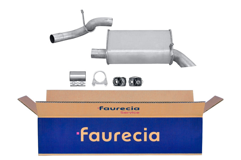 FAURECIA 8LD 366 028-391 Rear Muffler - Easy2Fit® Kit - fits CHEVROLET AVEO / KALOS