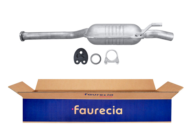 FAURECIA 8LC 366 026-121 Centre Muffler - Easy2Fit® Kit - fits VW PASSAT B3/B4