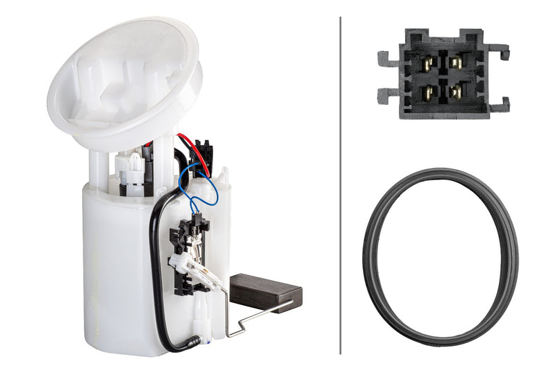 HELLA 8TF 358 106-351 Fuel Feed Unit - Electric - 4-pin connector