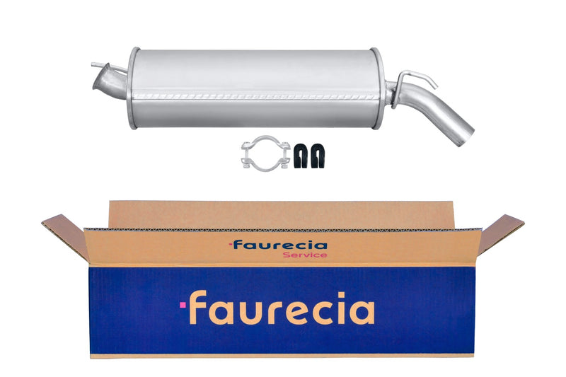 FAURECIA 8LD 366 033-861 Rear Muffler - Easy2Fit® Kit - fits RENAULT TWINGO I