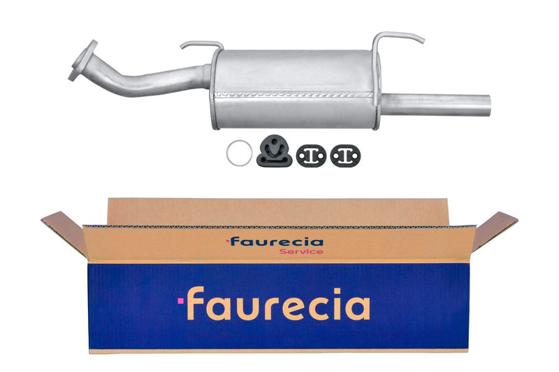 FAURECIA 8LD 366 033-711 Rear Muffler - Easy2Fit® Kit - fits RENAULT SUPER 5