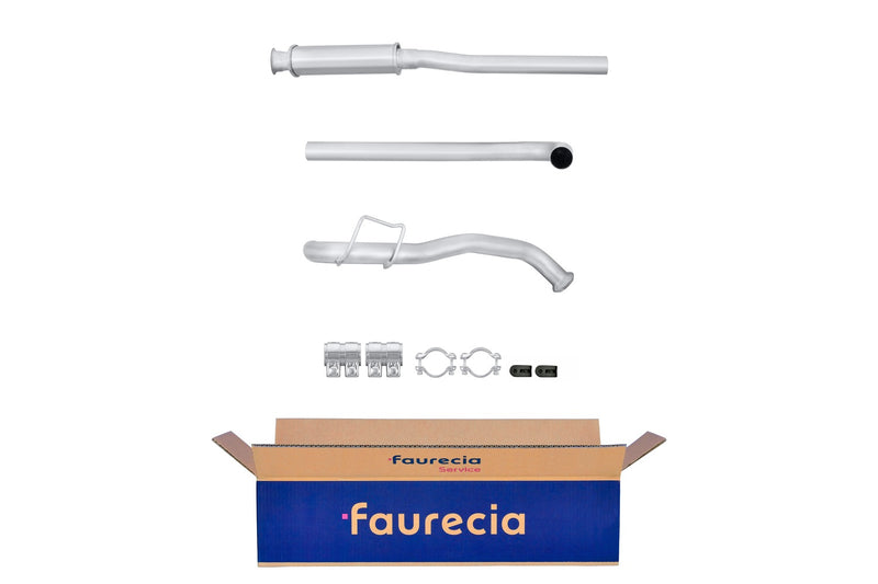 FAURECIA 8LB 366 022-071 Front Muffler - Easy2Fit® Kit - fits RENAULT 21