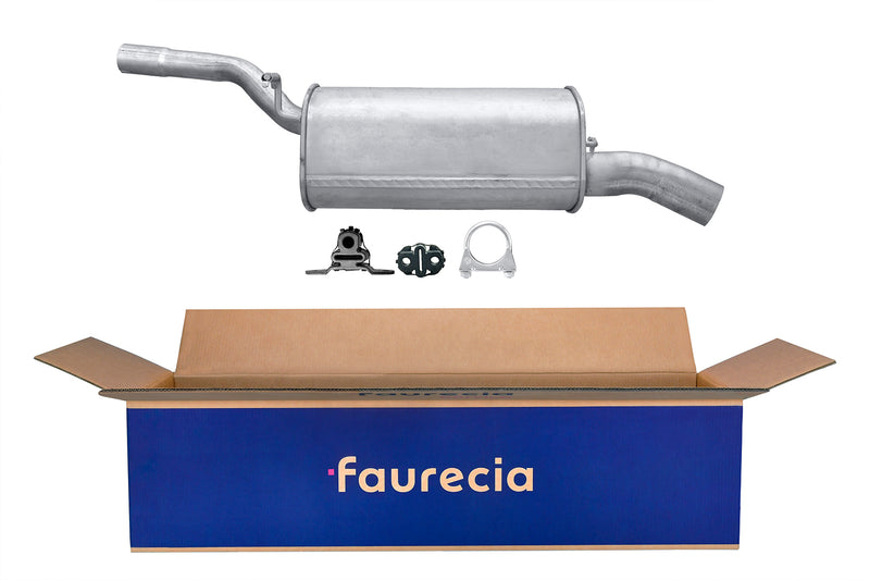 FAURECIA 8LD 366 030-181 Rear Muffler - Easy2Fit® Kit - fits FORD FOCUS I Turnier