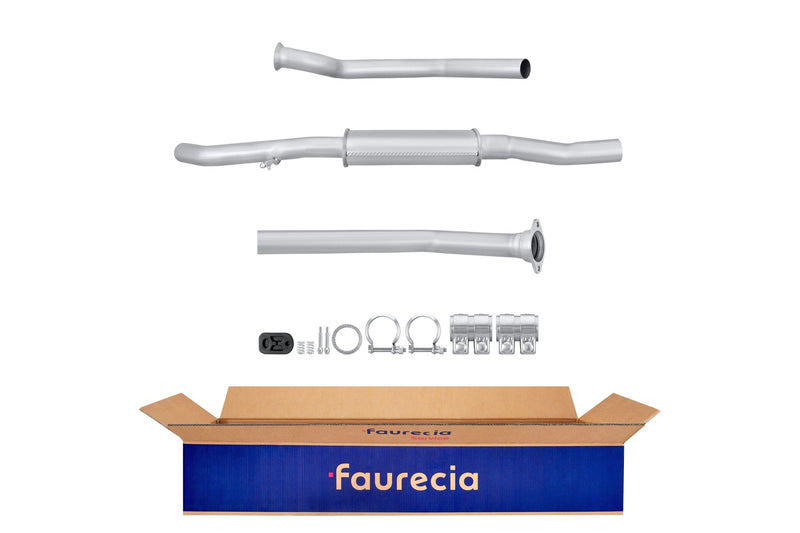 FAURECIA 8LB 366 021-651 Front Muffler - Easy2Fit® Kit - fits PEUGEOT 2008 I