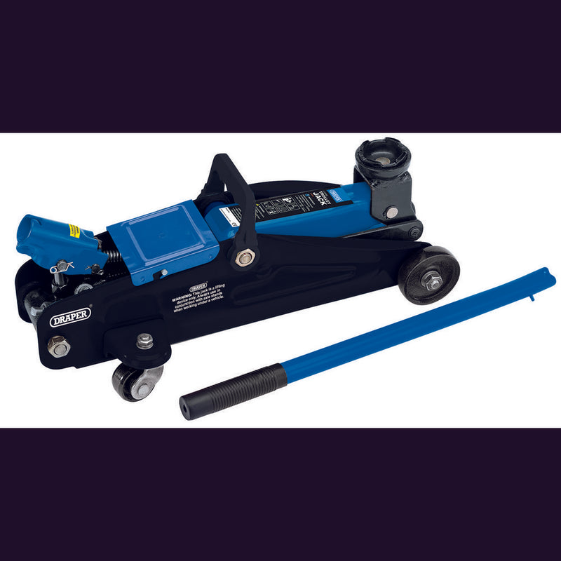 Draper Trolley Jack with Carry Case, 2 Tonne