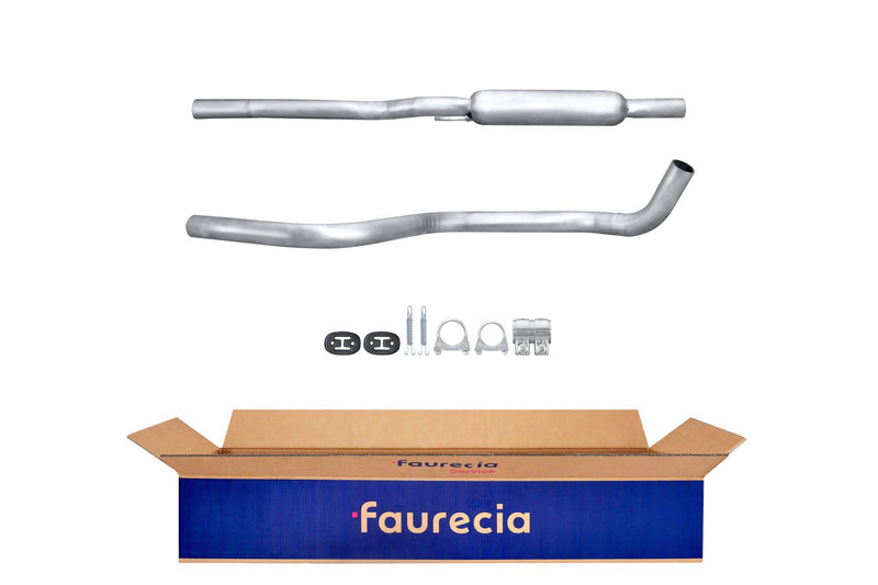 FAURECIA 8LC 366 023-561 Centre Muffler - Easy2Fit® Kit - fits DAEWOO NUBIRA