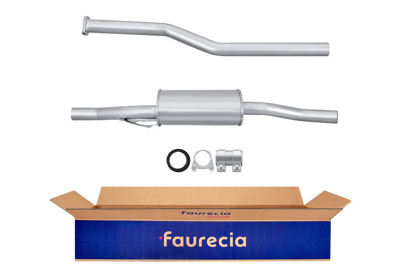 FAURECIA 8LD 366 028-991 Rear Muffler - Easy2Fit® Kit - fits FIAT MAREA