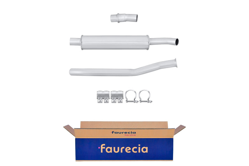 FAURECIA 8LC 366 023-451 Centre Muffler - Easy2Fit® Kit - fits CITROËN XSARA PICASSO