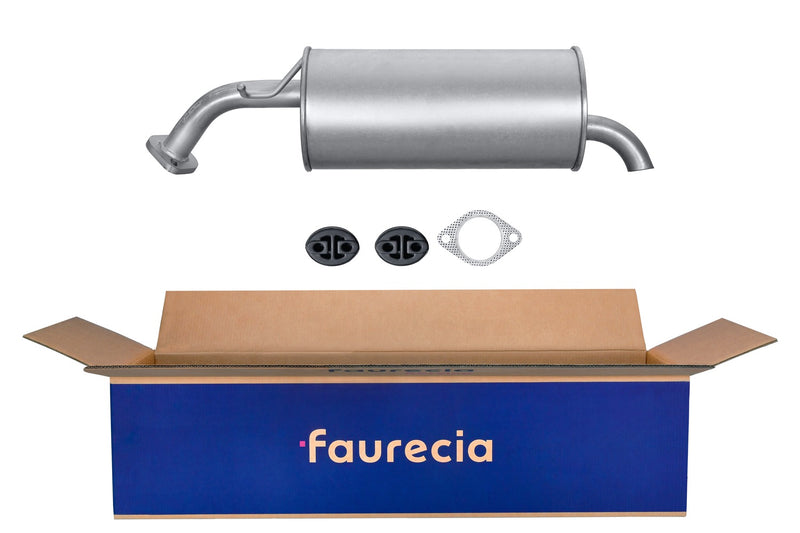 FAURECIA 8LD 366 029-701 Rear Muffler - Easy2Fit® Kit - fits FORD FIESTA III