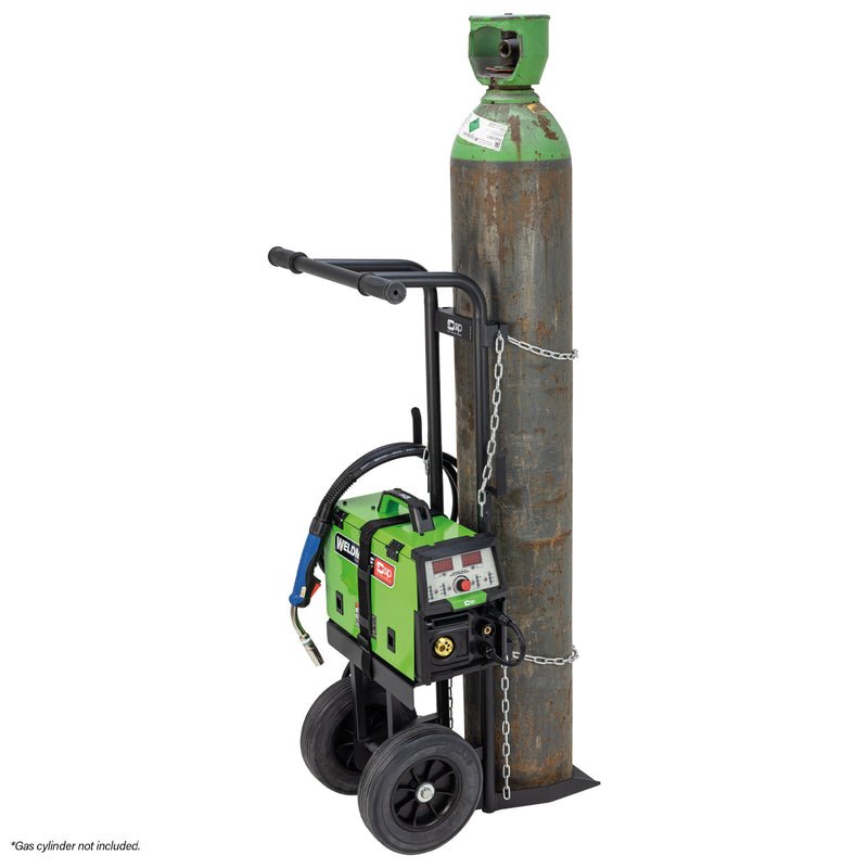 SIP WELDMATE® PRO 200A MIG/ARC/TIG Synergic Welder with Trolley Package