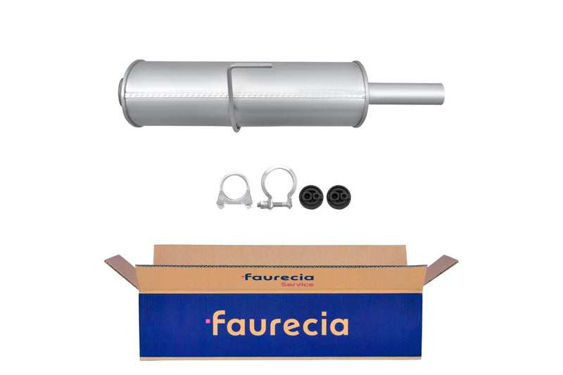 FAURECIA 8LD 366 026-581 Rear Muffler - Easy2Fit® Kit - fits ALFA ROMEO 156