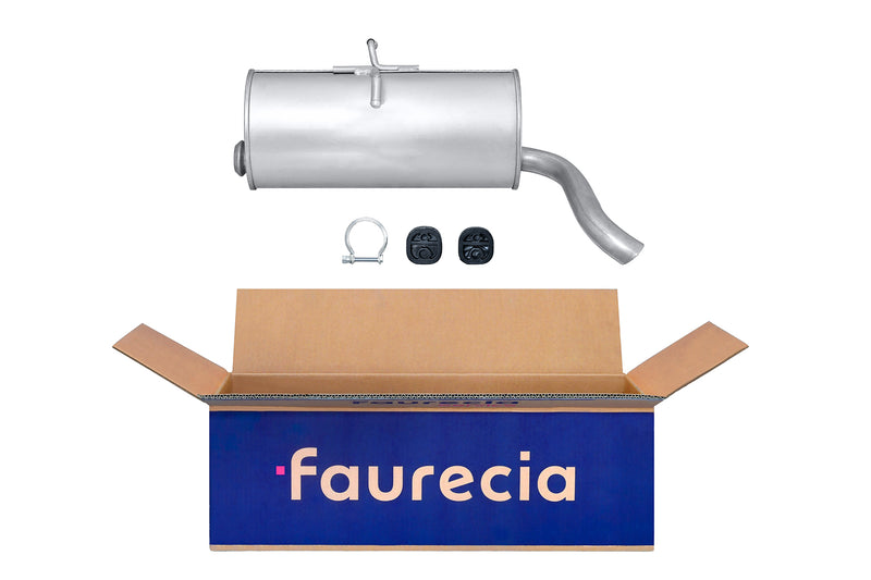 FAURECIA 8LD 366 027-561 Rear Muffler - Easy2Fit® Kit - fits CITROËN SAXO