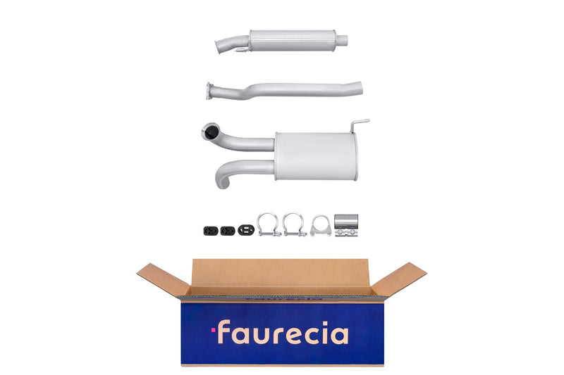 FAURECIA 8LC 366 023-801 Centre Muffler - Easy2Fit® Kit - fits PEUGEOT EXPERT