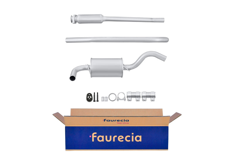 FAURECIA 8LC 366 024-021 Centre Muffler - Easy2Fit® Kit - fits FORD ESCORT VI