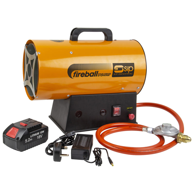 SIP FIREBALL 350 Cordless Propane Heater