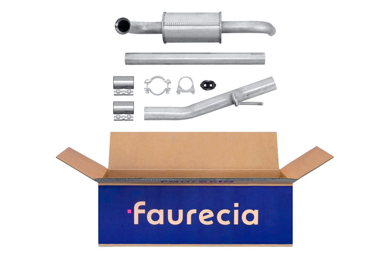 FAURECIA 8LD 366 027-691 Rear Muffler - Easy2Fit® Kit - fits CITROËN XANTIA