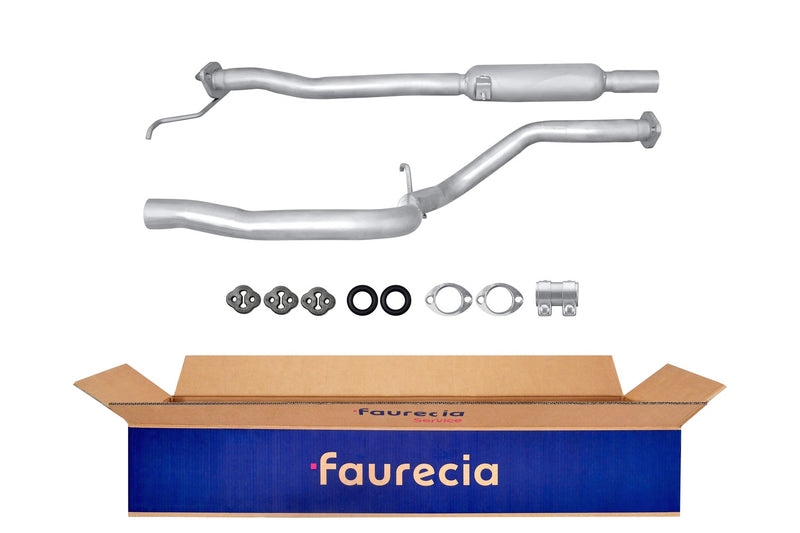 FAURECIA 8LC 366 024-121 Centre Muffler - Easy2Fit® Kit - fits FORD MONDEO I Turnier