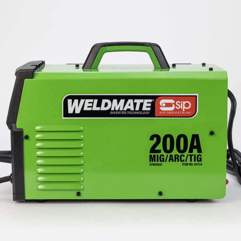 SIP WELDMATE® PRO 200A MIG/ARC/TIG Synergic Welder