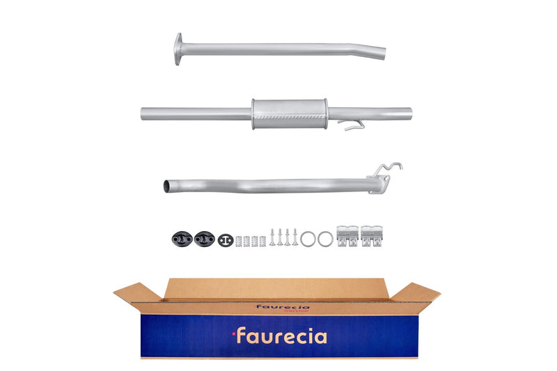 FAURECIA 8LC 366 025-401 Centre Muffler - Easy2Fit® Kit - fits NISSAN PRIMERA (WP11)