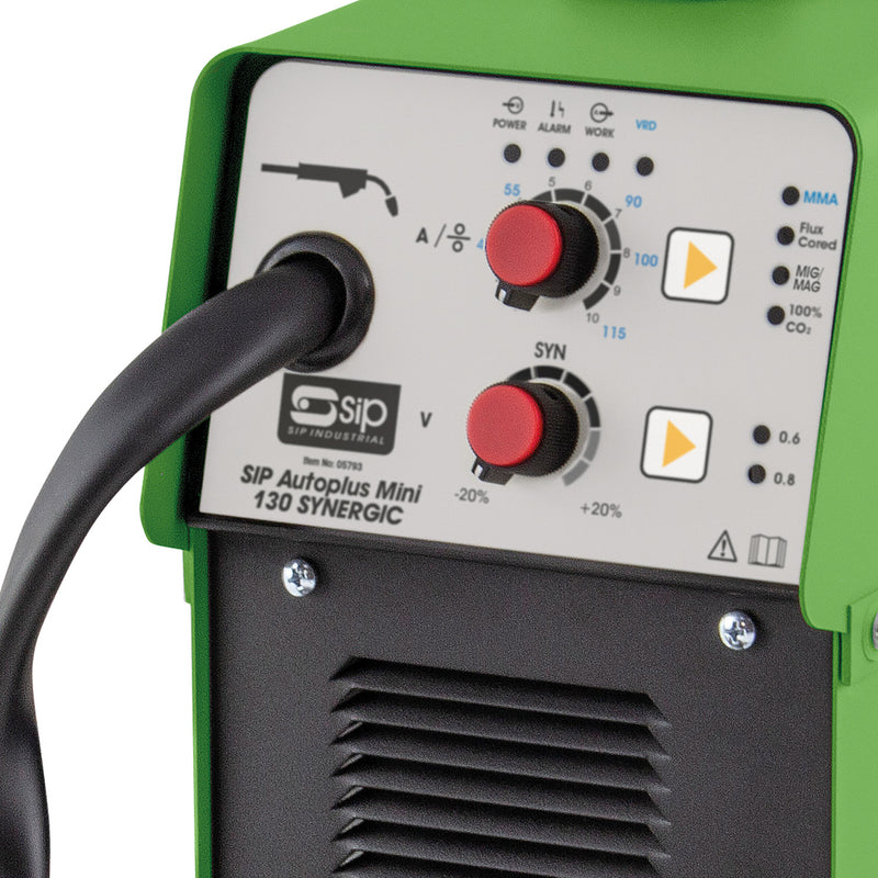 SIP AUTOPLUS Mini 130 SYNERGIC Inverter Welder