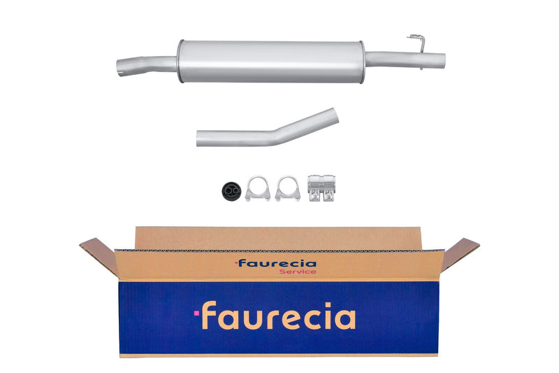 FAURECIA 8LB 366 021-411 Front Muffler - Easy2Fit® Kit - fits PEUGEOT 406