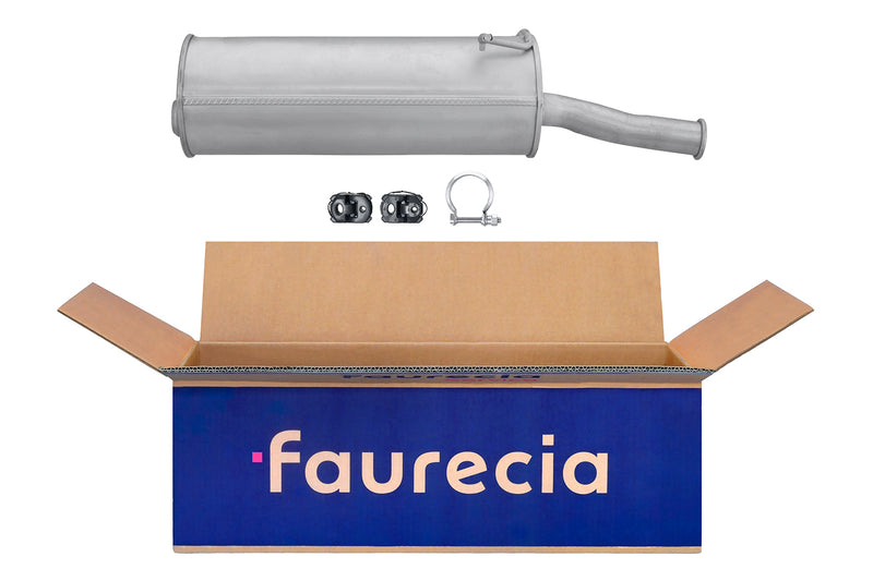 FAURECIA 8LD 366 027-391 Rear Muffler - Easy2Fit® Kit - fits CITROËN C2