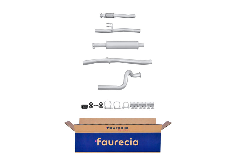 FAURECIA 8LB 366 021-611 Front Muffler - Easy2Fit® Kit - fits PEUGEOT 2008 I