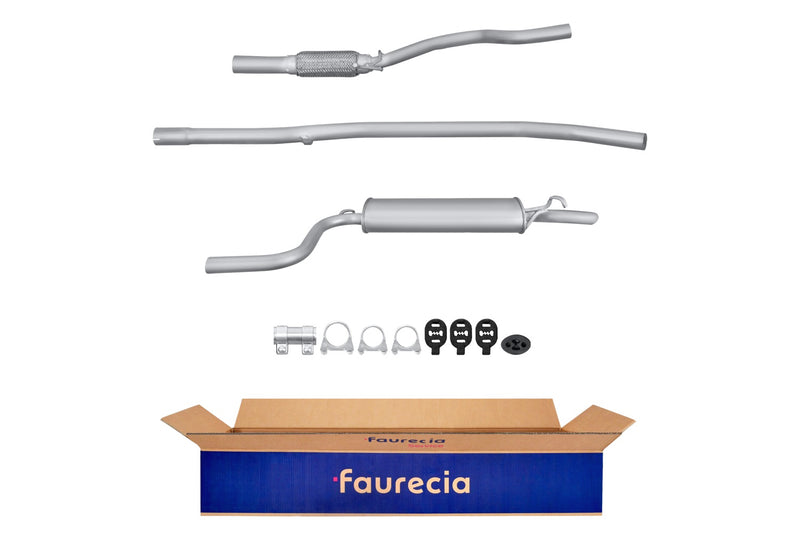 FAURECIA 8LD 366 029-361 Rear Muffler - Easy2Fit® Kit - fits LANCIA MUSA