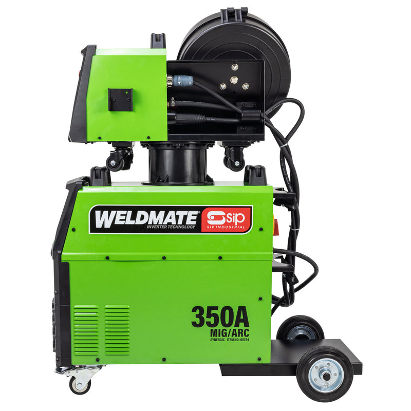 SIP WELDMATE® PRO 350A MIG/ARC/TIG Synergic Welder with Separate Wire Feed