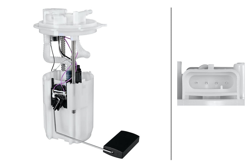 HELLA 8TF 358 306-571 Fuel Feed Unit - Electric - 4-pin connector
