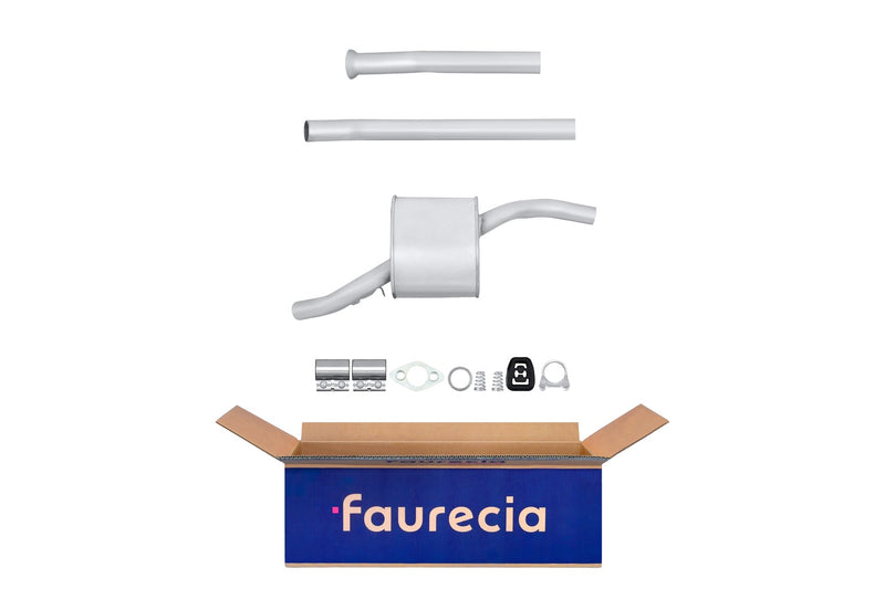 FAURECIA 8LC 366 024-991 Centre Muffler - Easy2Fit® Kit - fits PEUGEOT 405 I