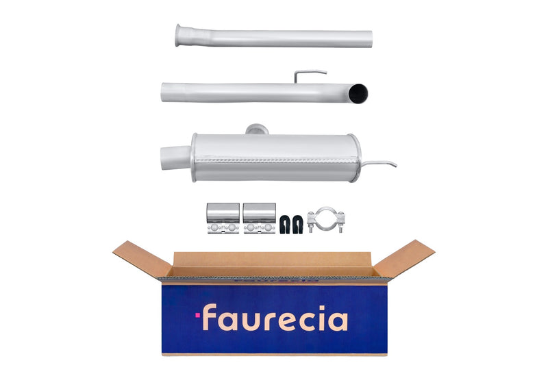 FAURECIA 8LD 366 026-421 Rear Muffler - Easy2Fit® Kit - fits ALFA ROMEO 146