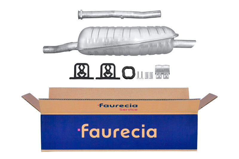 FAURECIA 8LD 366 027-251 Rear Muffler - Easy2Fit® Kit - fits PEUGEOT 106 II