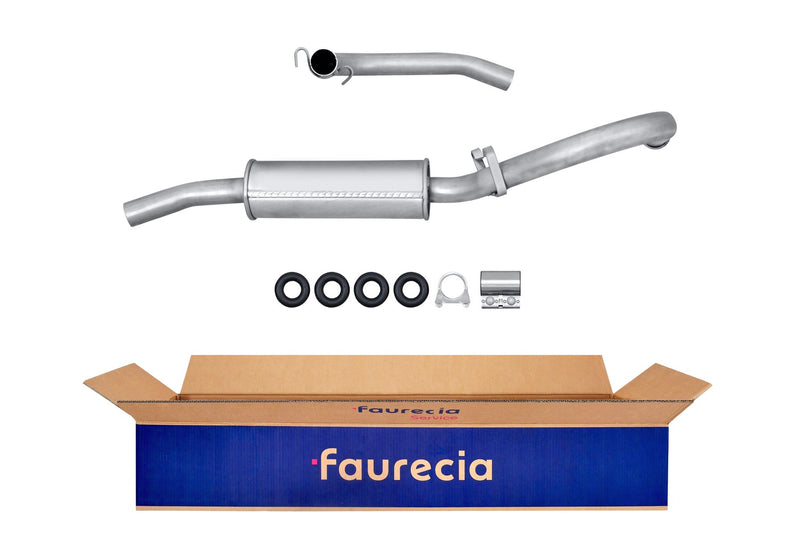 FAURECIA 8LD 366 031-941 Rear Muffler - Easy2Fit® Kit - fits PEUGEOT 205 II