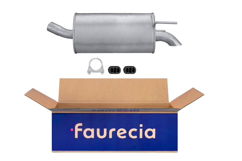 FAURECIA 8LD 366 031-081 Rear Muffler - Easy2Fit® Kit - fits OPEL ASTRA G