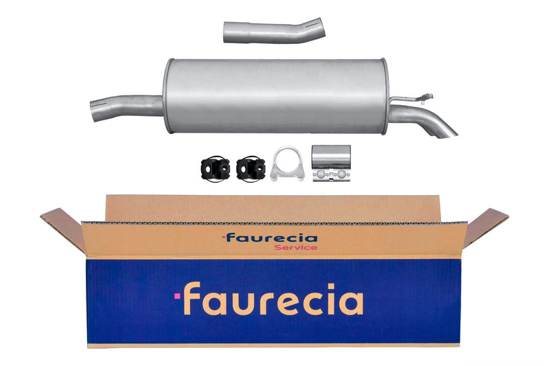 FAURECIA 8LD 366 027-651 Rear Muffler - Easy2Fit® Kit - fits CITROËN EVASION