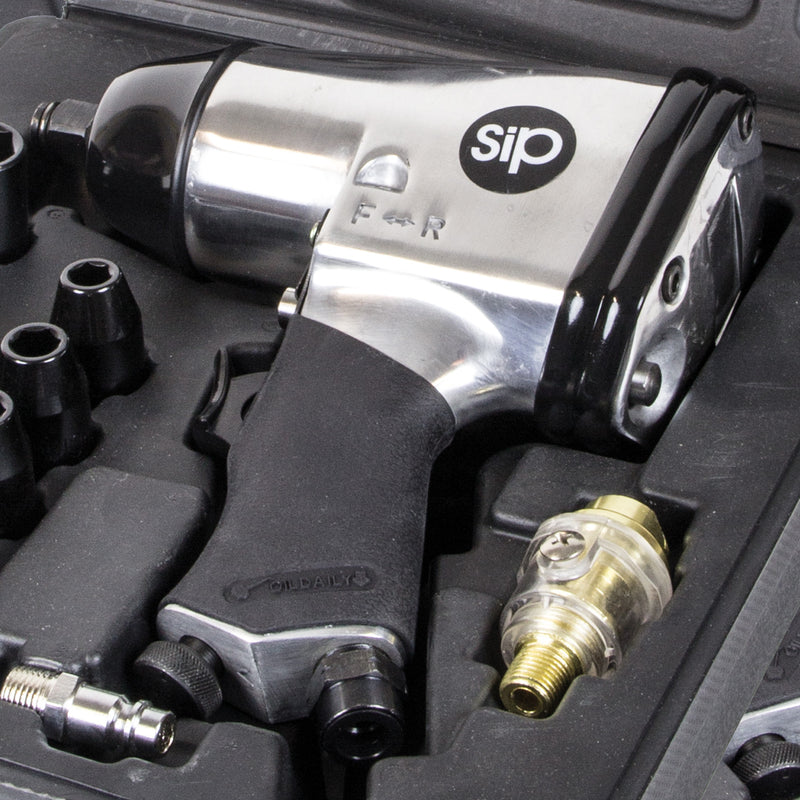 SIP 1/2" 17pc Air Impact Wrench Kit