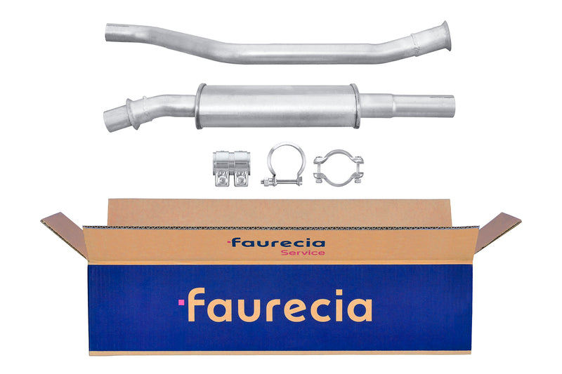 FAURECIA 8LC 366 023-381 Centre Muffler - Easy2Fit® Kit - fits CITROËN XSARA Coupe