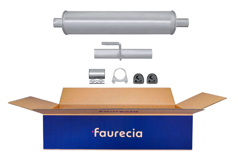 FAURECIA 8LB 366 022-921 Front Muffler - Easy2Fit® Kit - fits VW TRANSPORTER T4