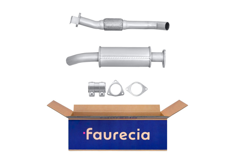 FAURECIA 8LB 366 021-471 Front Muffler - Easy2Fit® Kit - fits CITROËN C4