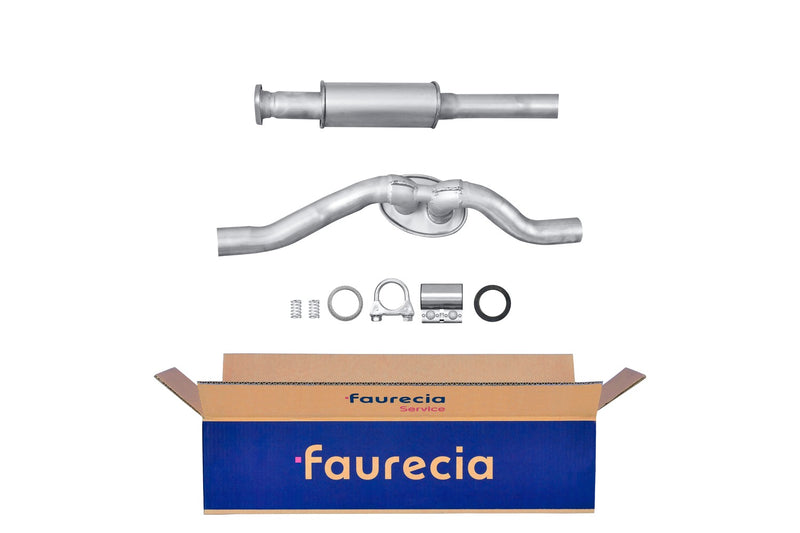 FAURECIA 8LB 366 023-031 Front Muffler - Easy2Fit® Kit - fits VOLVO V40 (645)