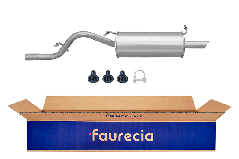 FAURECIA 8LD 366 030-711 Rear Muffler - Easy2Fit® Kit - fits OPEL ASTRA G