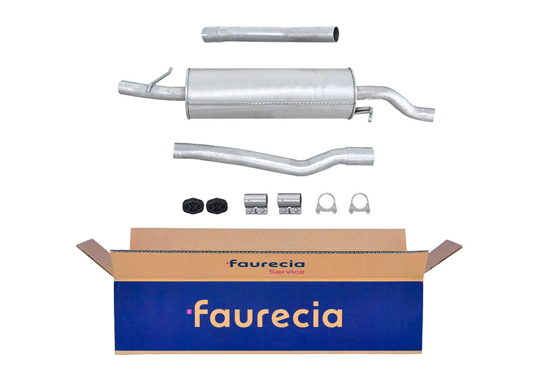 FAURECIA 8LC 366 024-181 Centre Muffler - Easy2Fit® Kit - fits FORD C-MAX